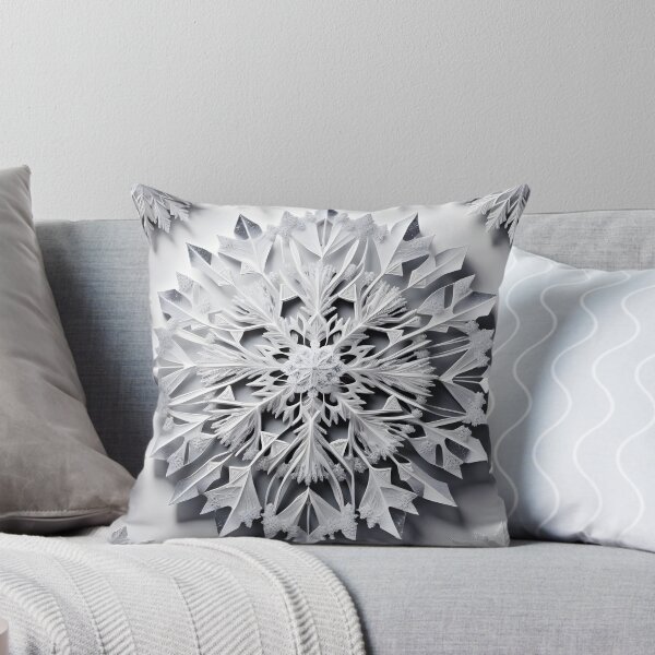 Item preview, Snow Mandala on Intricate Paper designed and sold by MandalasShops.