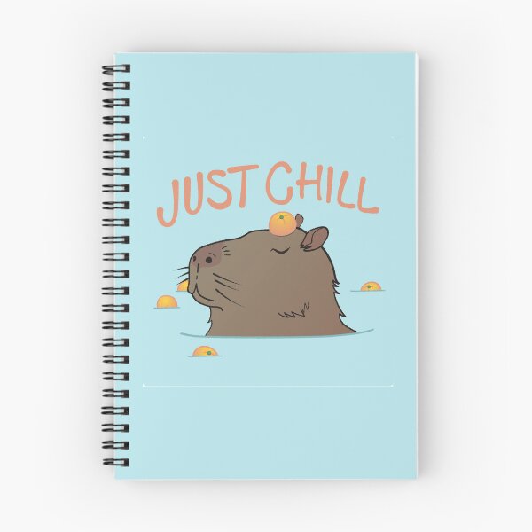 Item preview, A Zen Capybara with Oranges designed and sold by MizticaHouse.