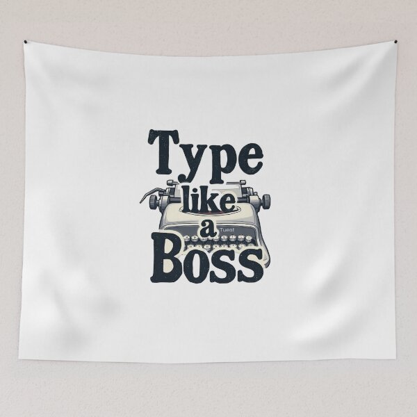 Item preview, type like a boss  designed and sold by Ismartista.