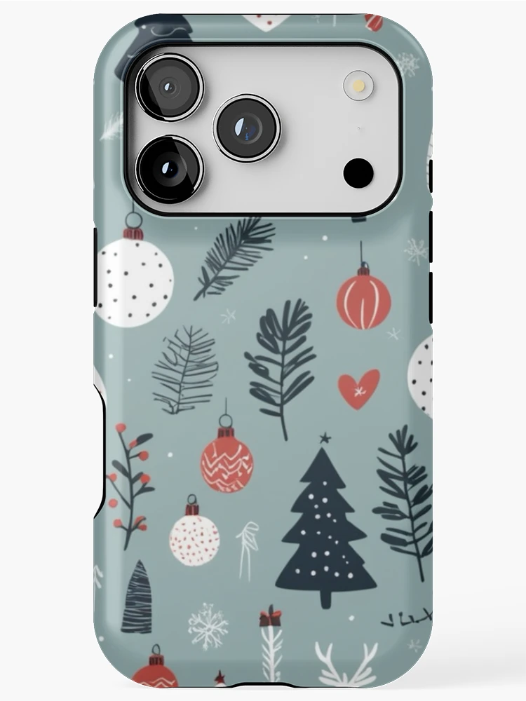 Thumbnail 1 of 4, iPhone Case, Christmas Pattern designed and sold by Rabanico.