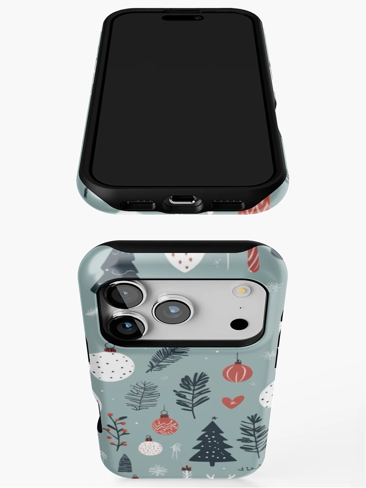 Thumbnail 3 of 4, iPhone Case, Christmas Pattern designed and sold by Rabanico.