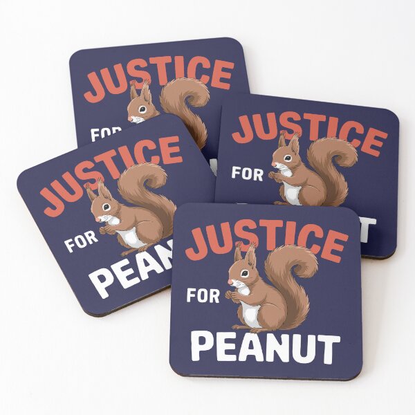 Item preview, Squirrel Lover Justice For Peanut  designed and sold by My Kozy Shoppe.
