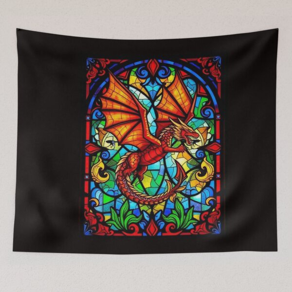 Item preview, Dragon Stained Glass  designed and sold by cringe0015.