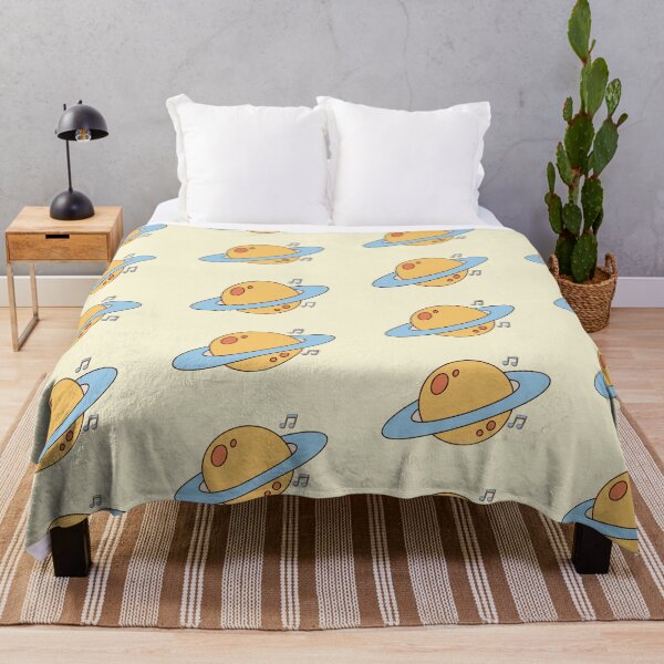 Item preview, Planeta azul claro ilustrado designed and sold by nada-art.