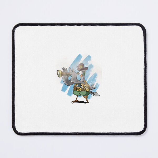 Item preview, Cartoon pigeon pirate designed and sold by DimsArtShop.