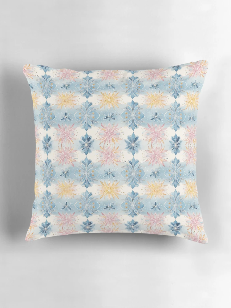 Thumbnail 3 of 4, Pillow, Florar Pattern designed and sold by Rabanico.