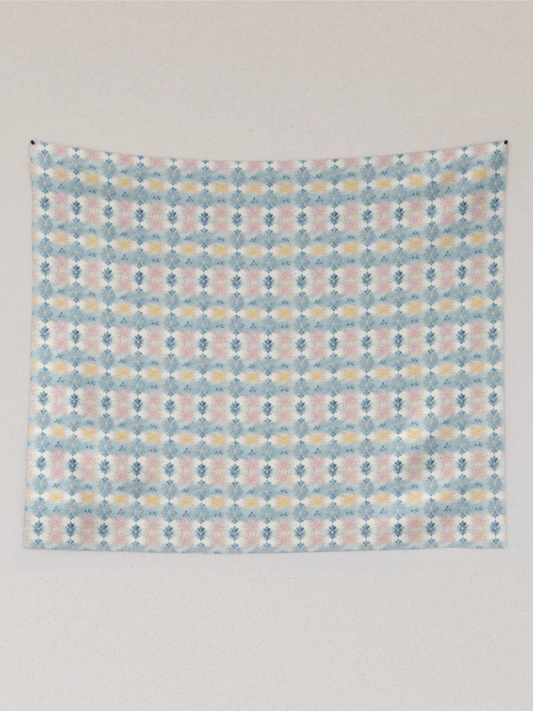 Thumbnail 2 of 3, Tapestry, Florar Pattern designed and sold by Rabanico.