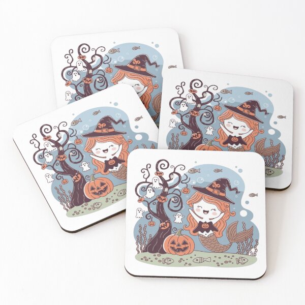 Item preview, Halloween Underwater: Mermaid's Spooky Celebration designed and sold by XquisiteFashion.
