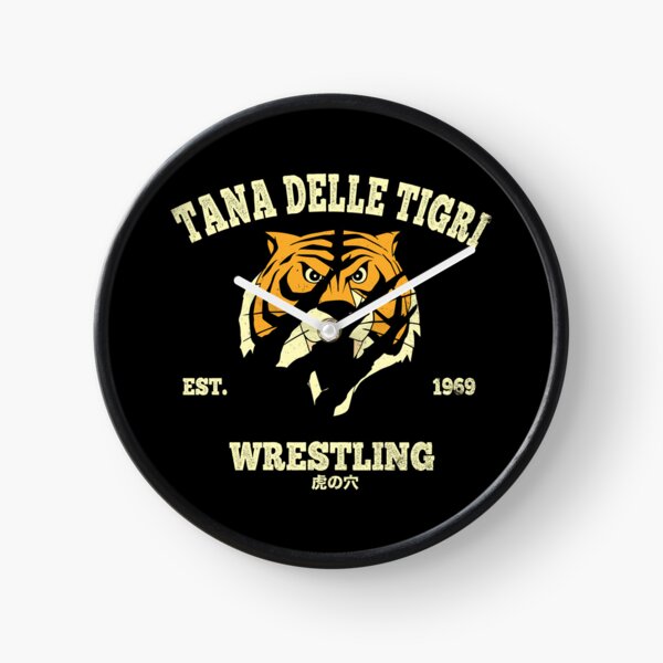 Vista previa del artículo con la obra «Tana delle Tigri, UOMO TIGRE - Hombre tigre | Lucha libre EST. 1969», diseñado y vendido por SALENTOmadness.