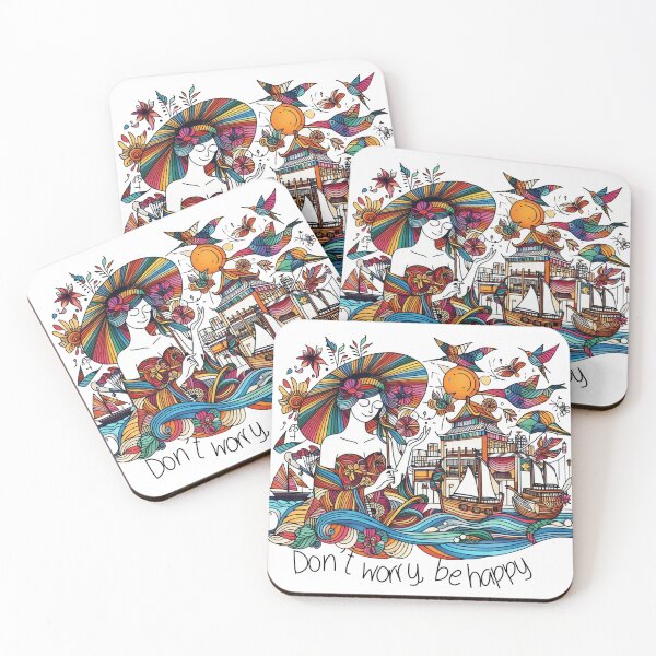 Item preview, Don't worry, be happy - Beach designed and sold by Lizandra89.