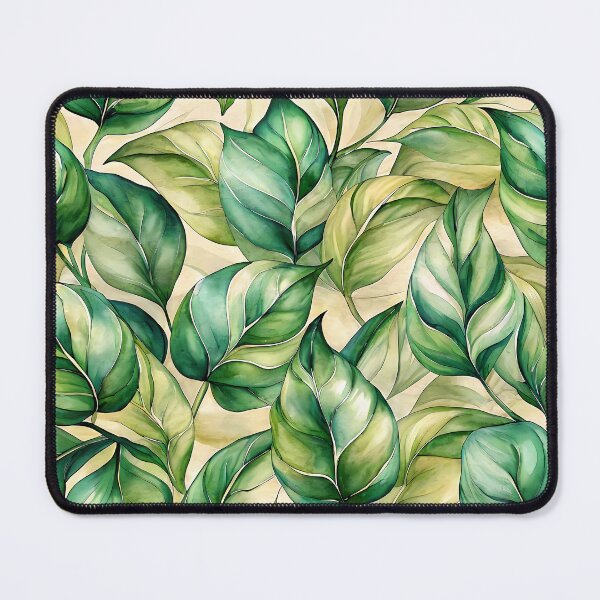 Item preview, Pothos Watercolor Pattern designed and sold by mvommen.