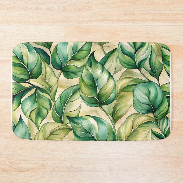 Item preview, Pothos Watercolor Pattern designed and sold by mvommen.