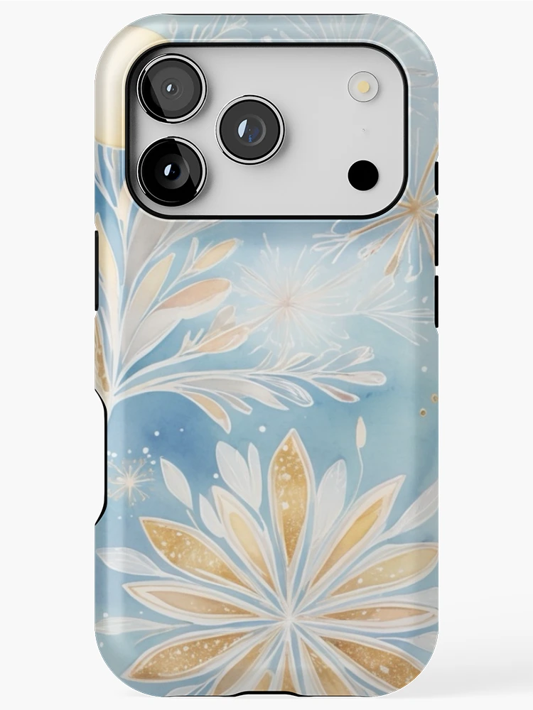 Thumbnail 1 of 4, iPhone Case, Snowy Pattern designed and sold by Rabanico.