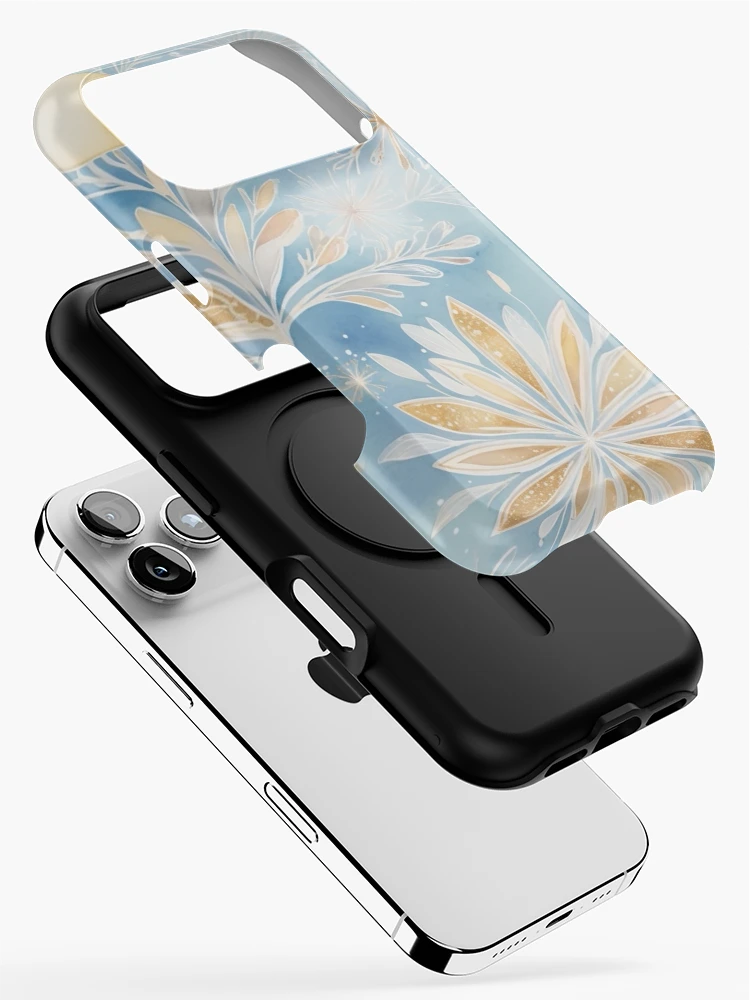 Thumbnail 2 of 4, iPhone Case, Snowy Pattern designed and sold by Rabanico.