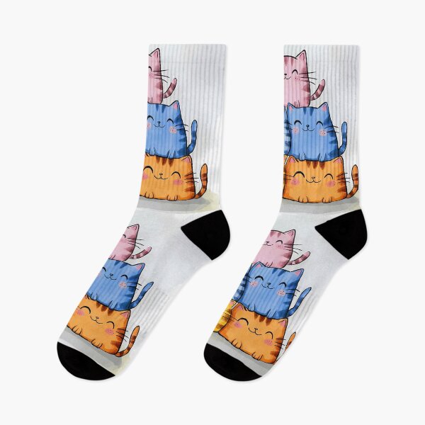 Item preview, Pyramid of Happy Cats: A Tower of Feline Joy designed and sold by Timegraf.