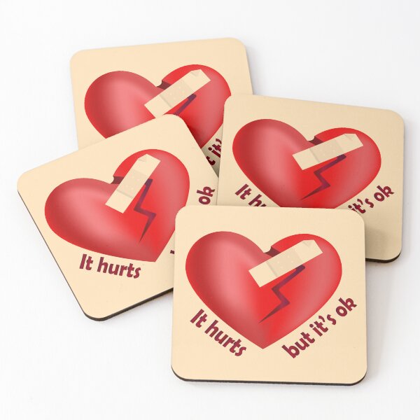 Item preview, Broken heart healed with patch designed and sold by CutieBlue.