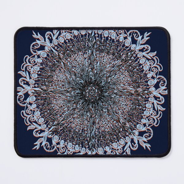 Item preview, Floral mandala designed and sold by Vivinedrawsells.