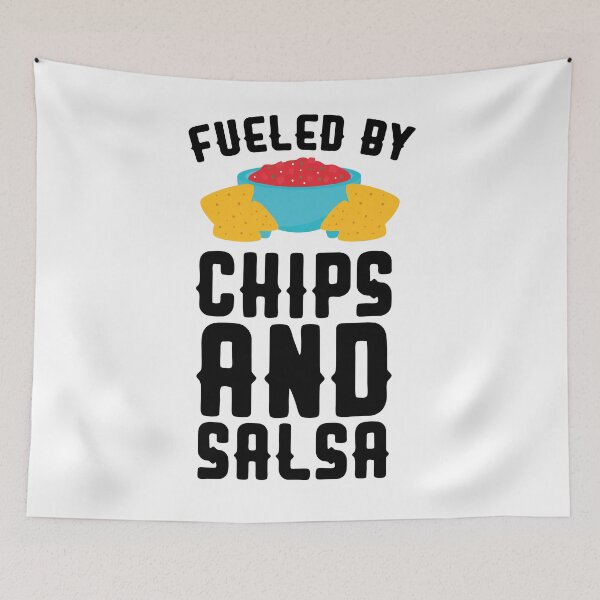 Item preview, Fueled By Chips And Salsa designed and sold by kjanedesigns.