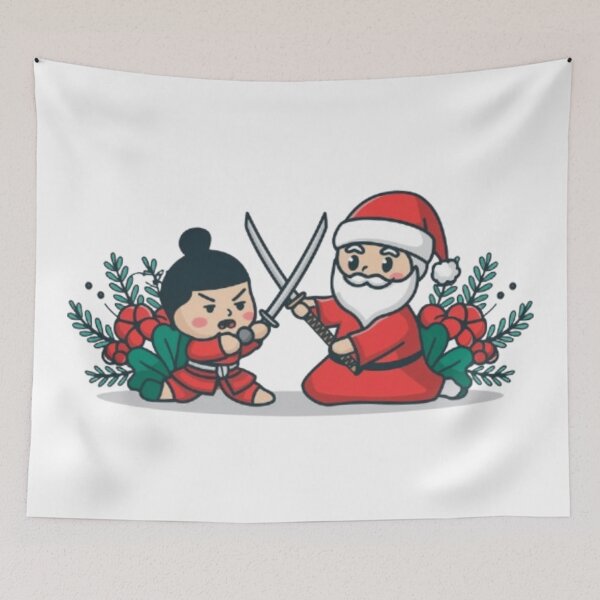 Item preview, The Little Samurai's Holiday Lesson designed and sold by XquisiteFashion.