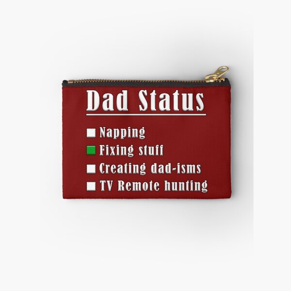 Item preview, Dad Status Checklist | Funny Father Gift designed and sold by Iskander369.