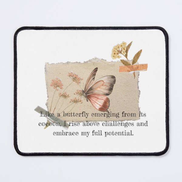 Item preview, butterfly themed affirmation designed and sold by Marijadeco.