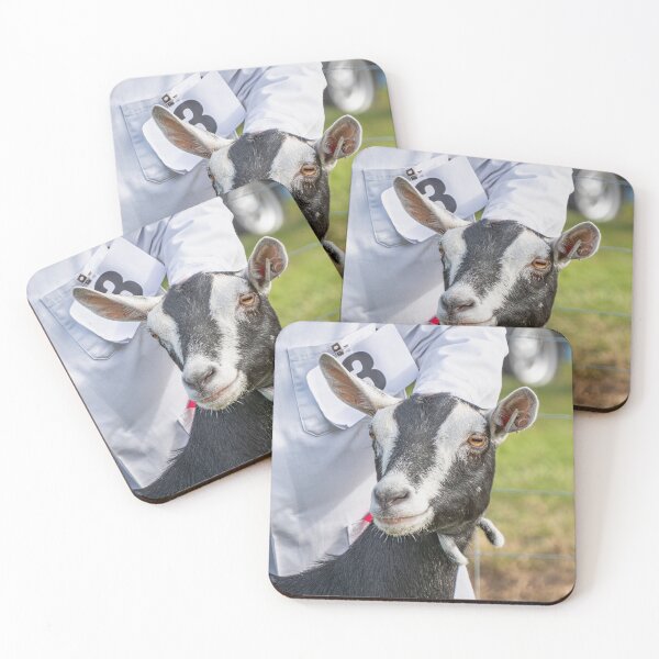 Item preview, Alert British Alpine Goat at the Show designed and sold by Karen Dore Art & Photography.