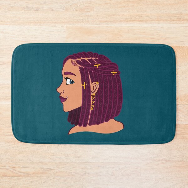 Item preview, Stylish black woman with box braids designed and sold by vee-madinina.