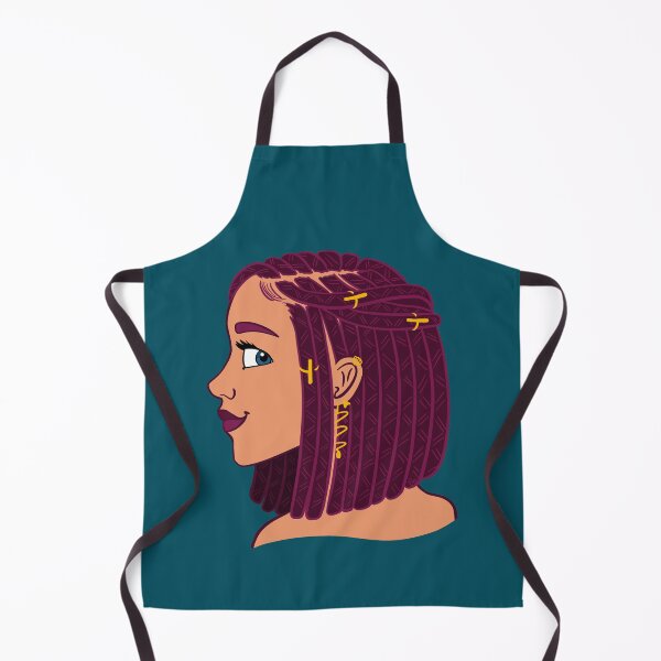 Item preview, Stylish black woman with box braids designed and sold by vee-madinina.