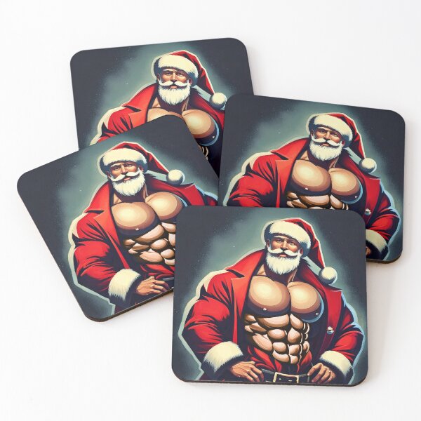 Item preview, Modern Sexy Santa Claus designed and sold by ArtFactoryAI.