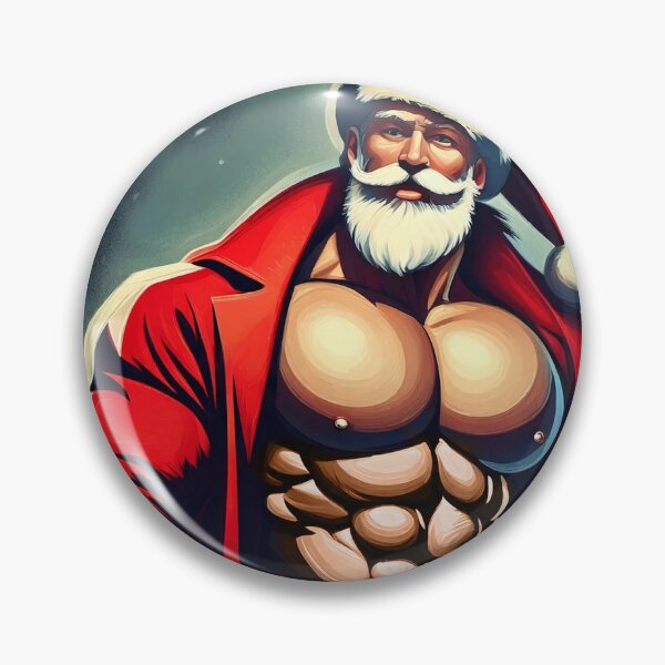 Item preview, Modern Sexy Santa Claus designed and sold by ArtFactoryAI.