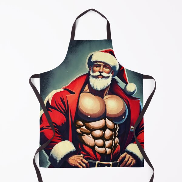 Item preview, Modern Sexy Santa Claus designed and sold by ArtFactoryAI.