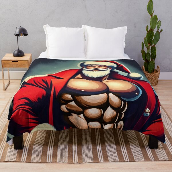 Item preview, Modern Sexy Santa Claus designed and sold by ArtFactoryAI.