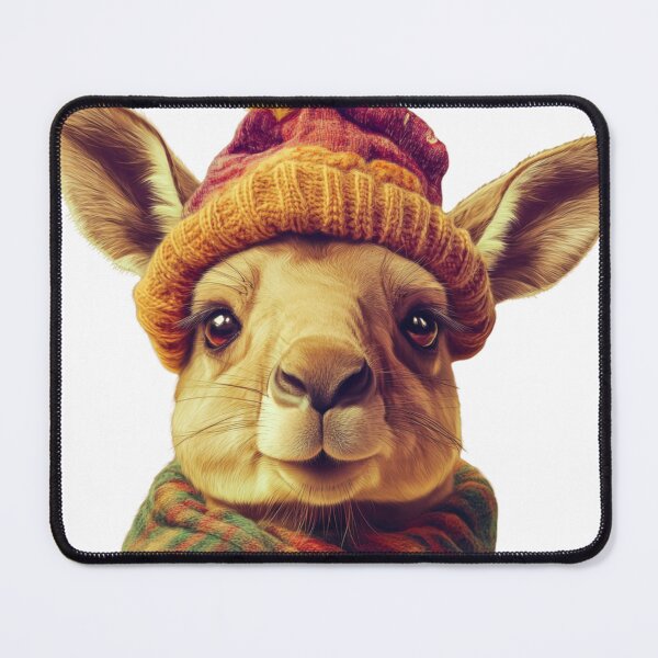 Item preview, Kangaroo in winter designed and sold by PixcelStudioB.