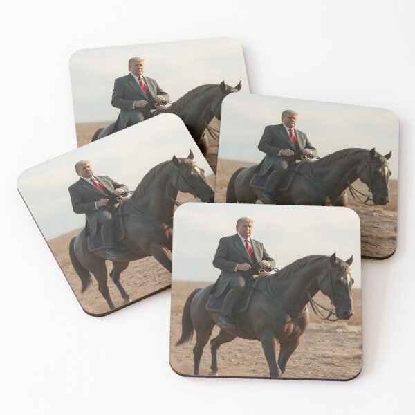 Item preview, Trump on Hourse designed and sold by BenadEvenChen.