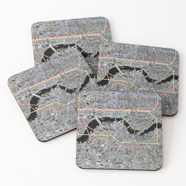 Item preview, London England map designed and sold by oliver polanski.