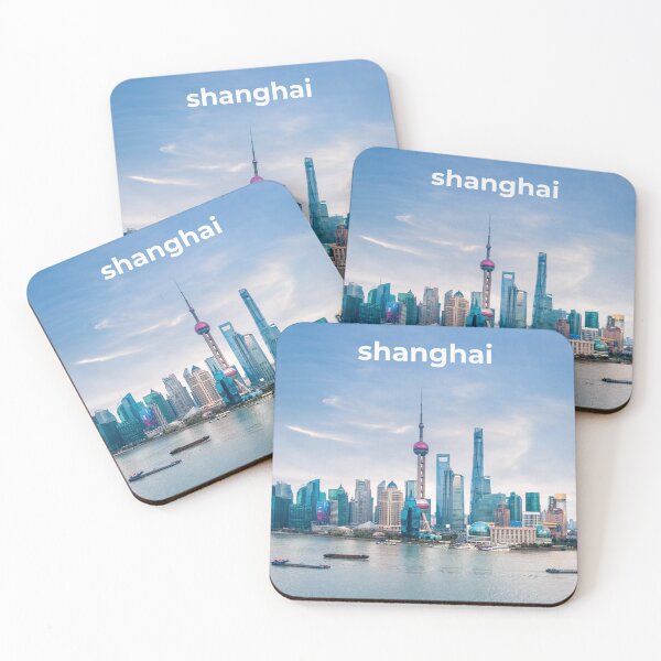 Artikelvorschau, Skyline von Shanghai entworfen und verkauft von skalihm.