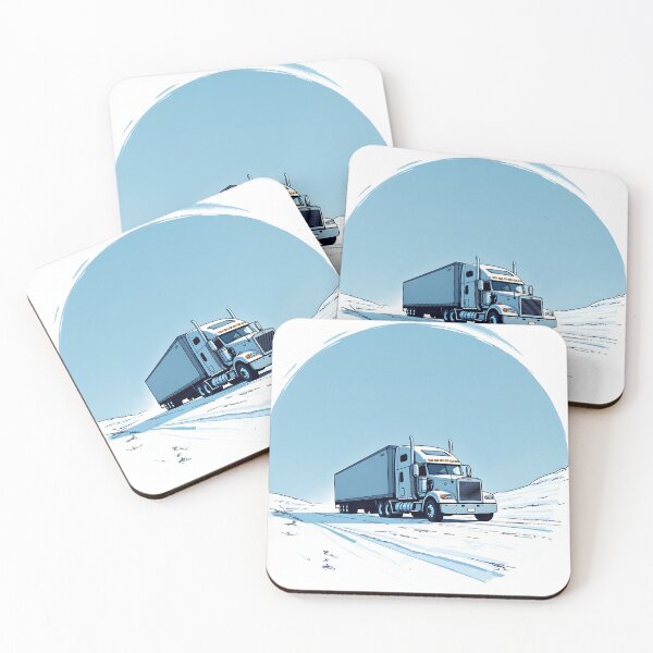 Item preview, Truck Ready for Winter's Roads designed and sold by kjp-design.