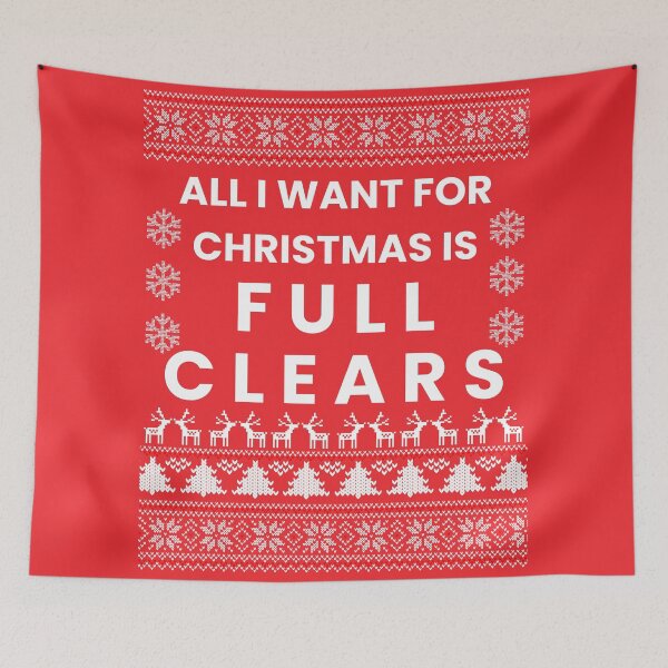 Item preview, All I Want for Christmas is Full Clears designed and sold by byninjakids.