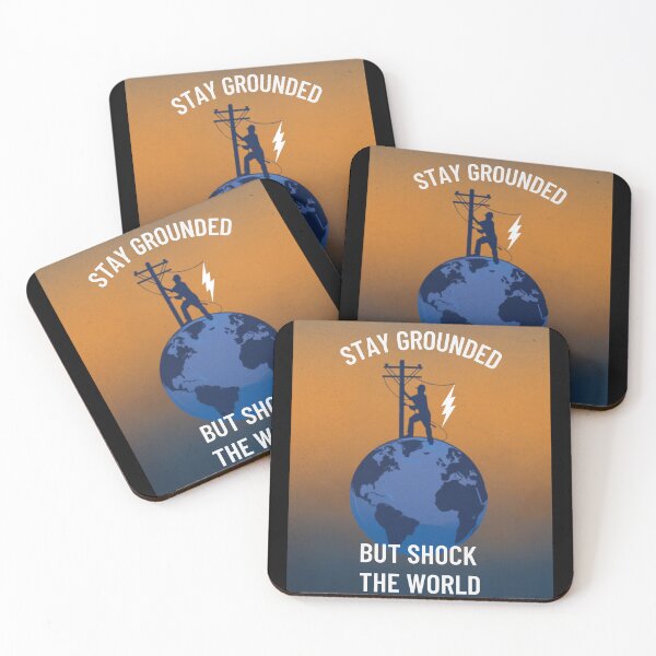 Item preview, Stay grounded but shock the world designed and sold by RicooArt.