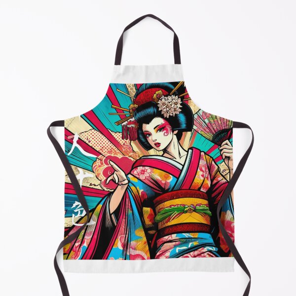 Item preview, Geisha with Four-Character Idiom "Jūnin Toiro" (To Each Their Own) designed and sold by AyaJP.