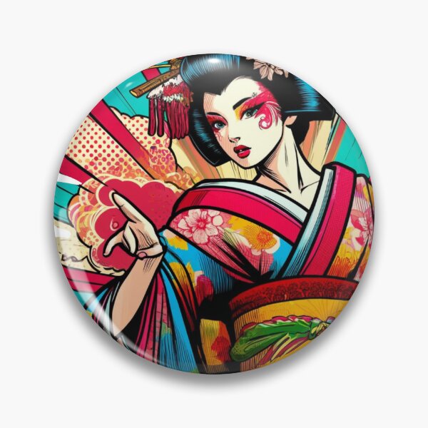 Item preview, Geisha with Four-Character Idiom "Jūnin Toiro" (To Each Their Own) designed and sold by AyaJP.