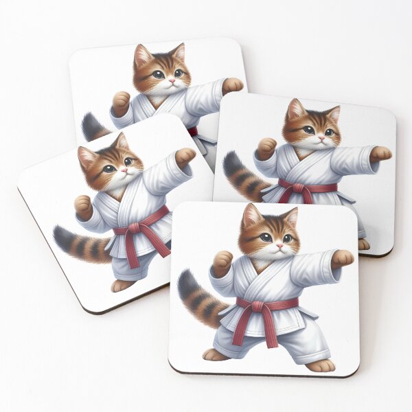 Item preview,  Karate Cat | Funny Martial Arts Cat Design designed and sold by MoonMonkeyNbear.