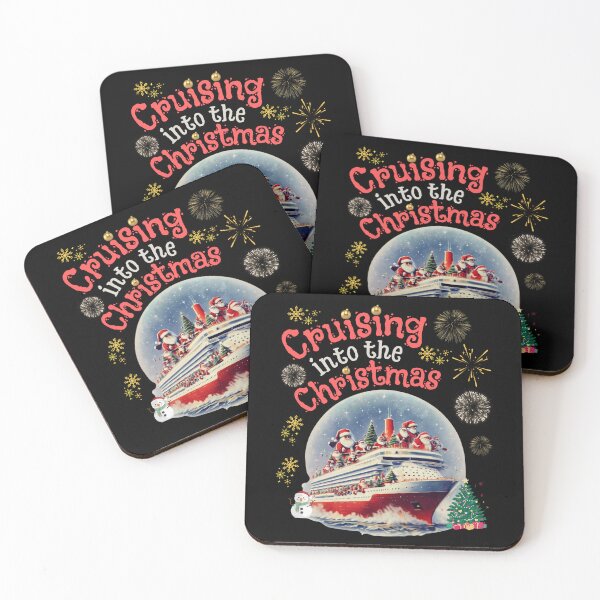 Item preview, Cruising into Christmas Festive Family Holiday Design designed and sold by pkk72.