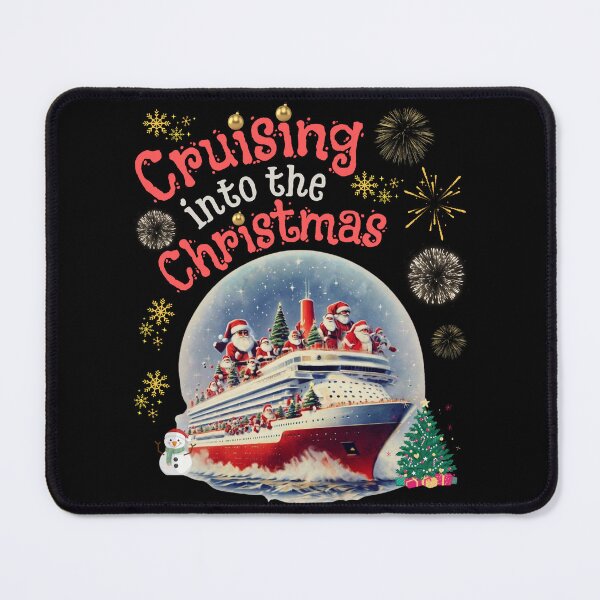 Item preview, Cruising into Christmas Festive Family Holiday Design designed and sold by pkk72.