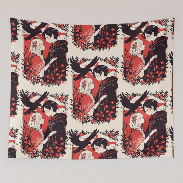 Item preview, Carta del tarot inspirada en el anime 'Los amantes' designed and sold by MendaciousMina.