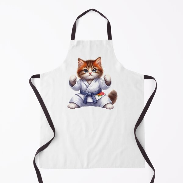 Item preview, Karate Cat | Funny Martial Arts Cat Design designed and sold by MoonMonkeyNbear.