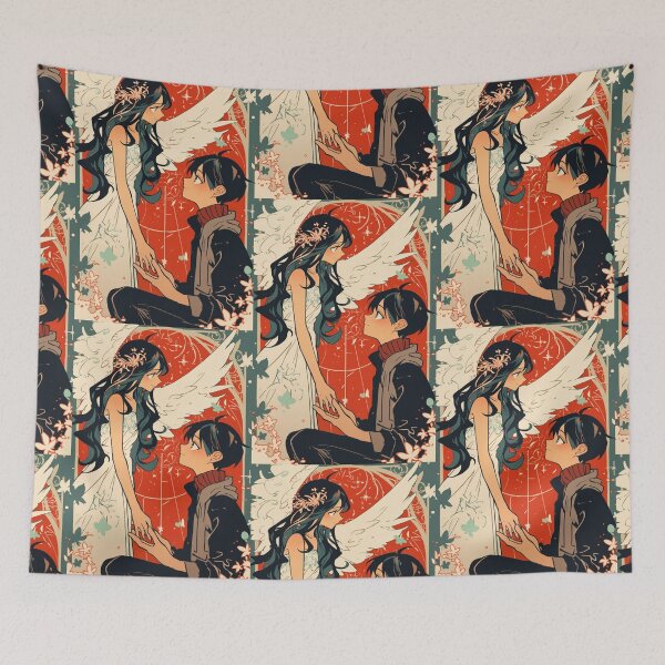 Item preview, Carta del tarot inspirada en el anime 'Los amantes' designed and sold by MendaciousMina.