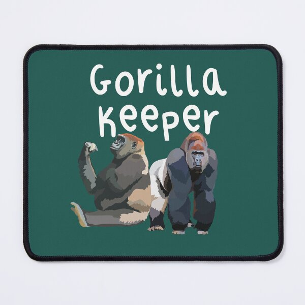 Item preview, G is for Gorilla Keeper,Gorilla Keeper Gift – Zoo Staff Apparel & Wildlife Carer Design for Primate Lovers designed and sold by PrettylittlepastelUk.