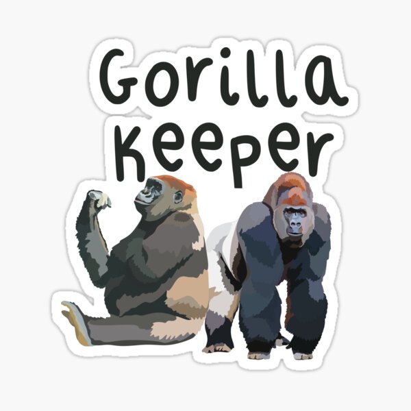Item preview, G is for Gorilla Keeper  designed and sold by thezoogirl.