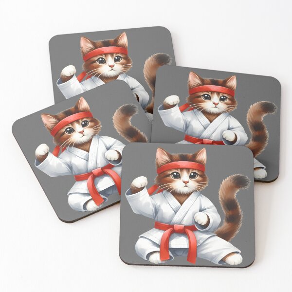 Item preview,  Karate Cat | Funny Martial Arts Cat Design designed and sold by MoonMonkeyNbear.